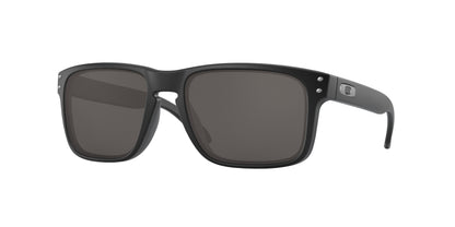 Oakley HOLBROOK OO9102 Square Sunglasses  910201-Matte Black 57-137-18 - Color Map Black