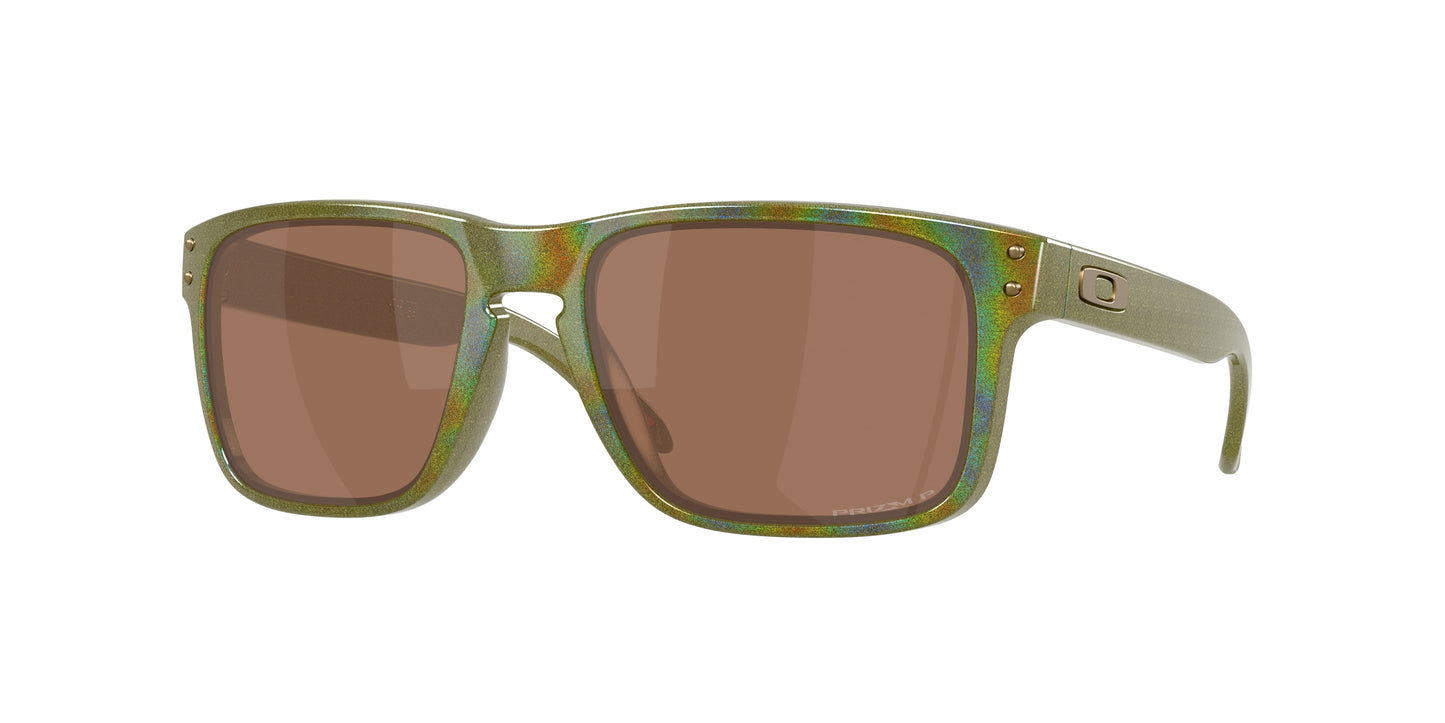 Oakley HOLBROOK OO9102 Square Sunglasses  9102AN-Fern Spacedust 57-137-18 - Color Map Green
