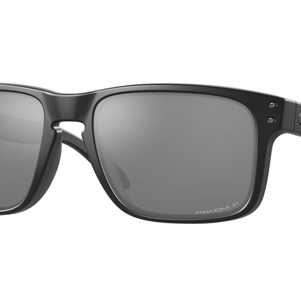 Oakley HOLBROOK OO9102 Square Sunglasses  9102D6-Matte Black 57-137-18 - Color Map Black