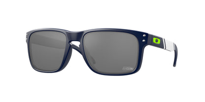 Oakley HOLBROOK OO9102 Square Sunglasses  9102S9-Matte Navy 57-137-18 - Color Map Blue