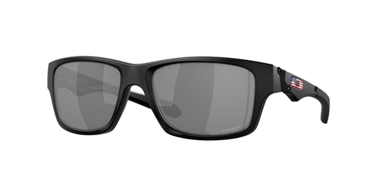 Oakley JUPITER SQUARED OO9135 Rectangle Sunglasses  913533-Matte Black 56-131-18 - Color Map Black