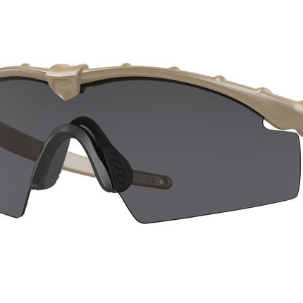 Oakley SI BALLISTIC M FRAME 3.0 OO9146 Shield Sunglasses  914605-Dark Bone 142-135-132 - Color Map Brown