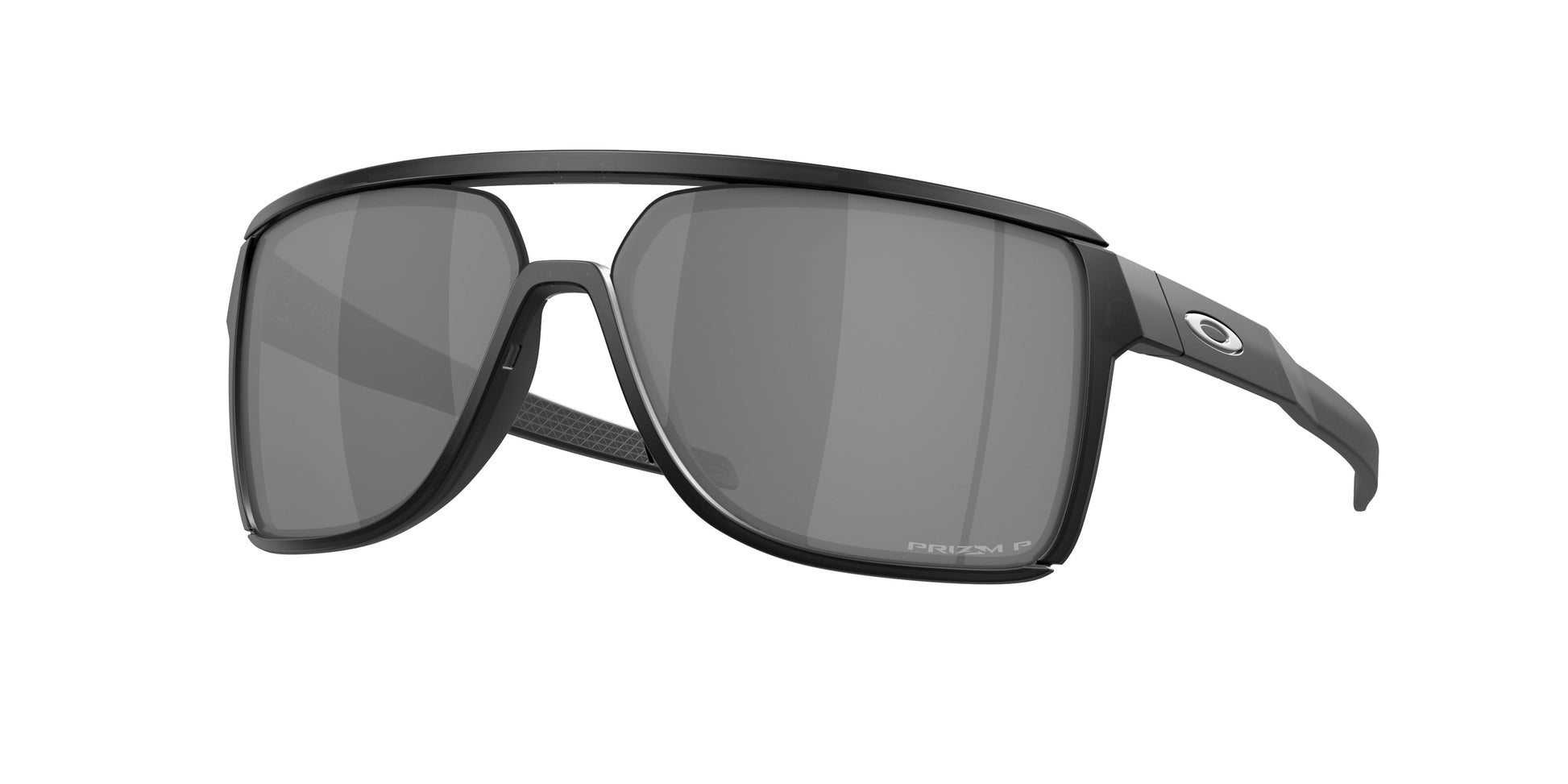 Oakley CASTEL OO9147 Rectangle Sunglasses  914702-Matte Black Ink 63-133-12 - Color Map Black