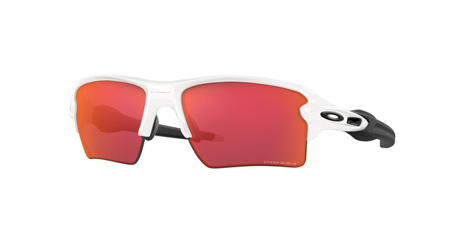 Oakley FLAK 2.0 XL OO9188 Rectangle Sunglasses  918803-Polished White 59-133-12 - Color Map White
