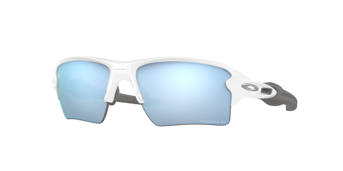 Oakley FLAK 2.0 XL OO9188 Rectangle Sunglasses  918882-Polished White 59-133-12 - Color Map White