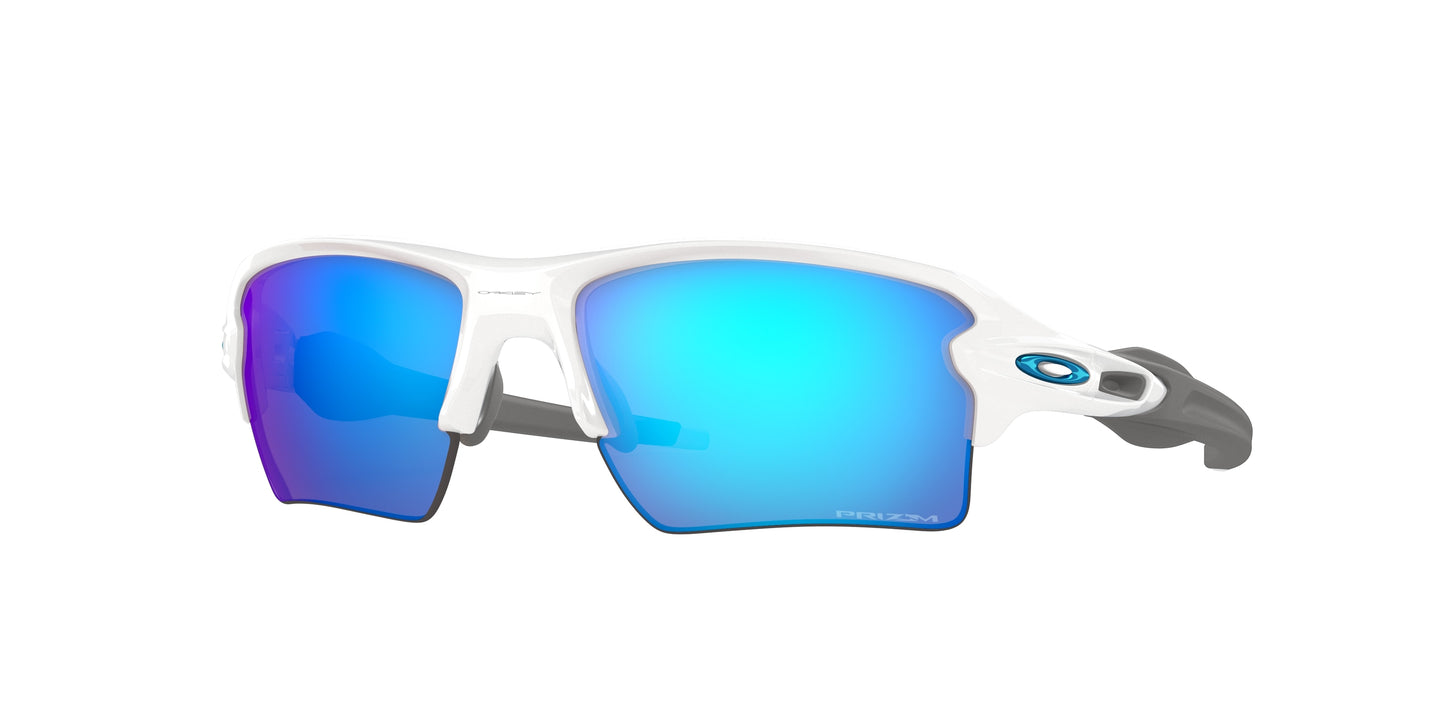 Oakley FLAK 2.0 XL OO9188 Rectangle Sunglasses  918894-Polished White 59-133-12 - Color Map White