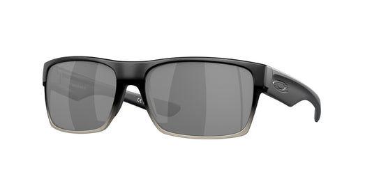 Oakley TWOFACE OO9189 Rectangle Sunglasses  918930-Matte Black 61-137-16 - Color Map Black