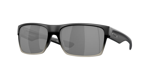 Oakley TWOFACE OO9189 Rectangle Sunglasses  918930-Matte Black 61-137-16 - Color Map Black