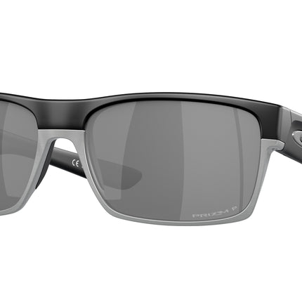 Oakley TWOFACE OO9189 Rectangle Sunglasses  918938-Matte Black 61-137-16 - Color Map Black