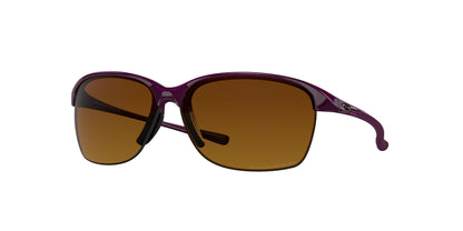 Oakley UNSTOPPABLE OO9191 Rectangle Sunglasses  919103-Raspberry Spritzer 65-130-9 - Color Map Violet