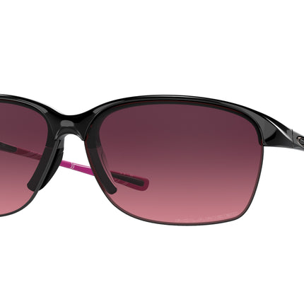 Oakley UNSTOPPABLE OO9191 Rectangle Sunglasses  919110-Polished Black 65-130-9 - Color Map Black