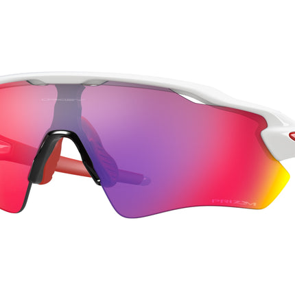 Oakley RADAR EV PATH OO9208 Shield Sunglasses  920805-Polished White 38-128-138 - Color Map White