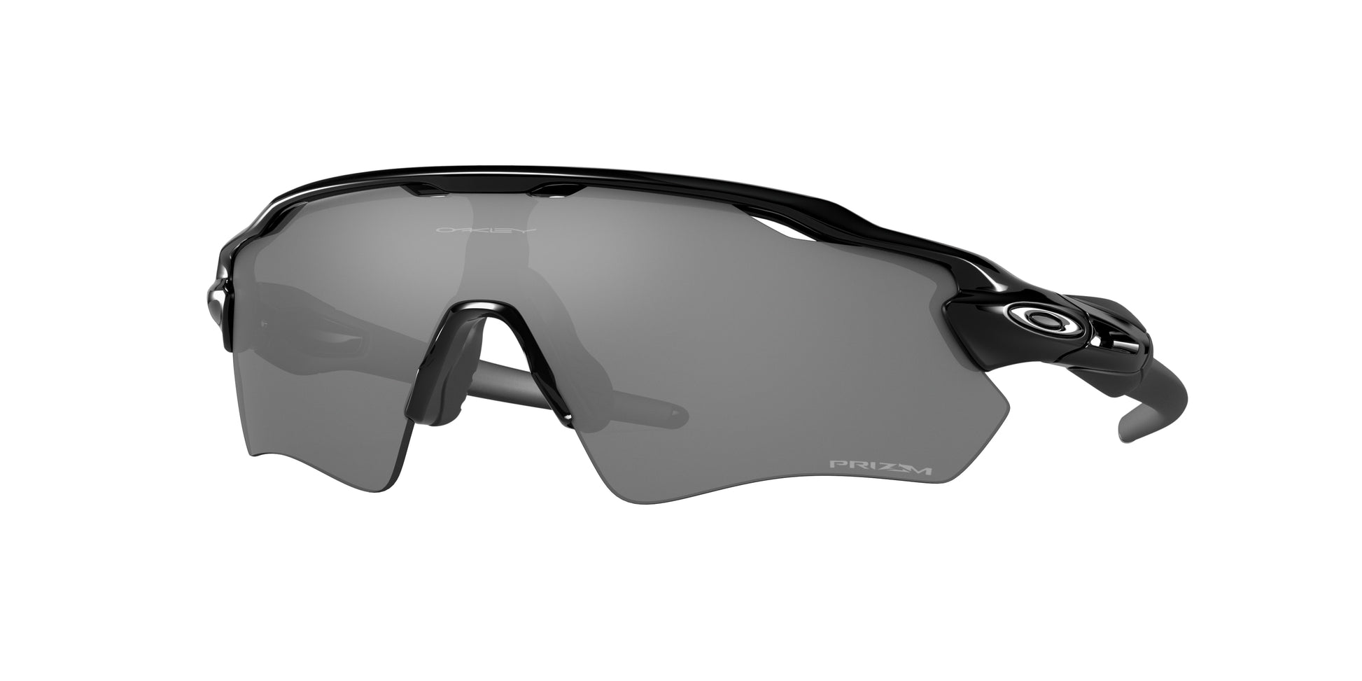 Oakley RADAR EV PATH OO9208 Shield Sunglasses  920852-Polished Black 38-128-138 - Color Map Black