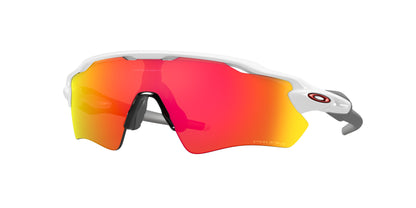 Oakley RADAR EV PATH OO9208 Shield Sunglasses  920872-Polished White 38-128-138 - Color Map White