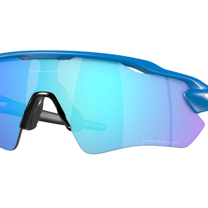 Oakley RADAR EV PATH OO9208 Shield Sunglasses  9208F1-Matte Sapphire 38-128-138 - Color Map Blue