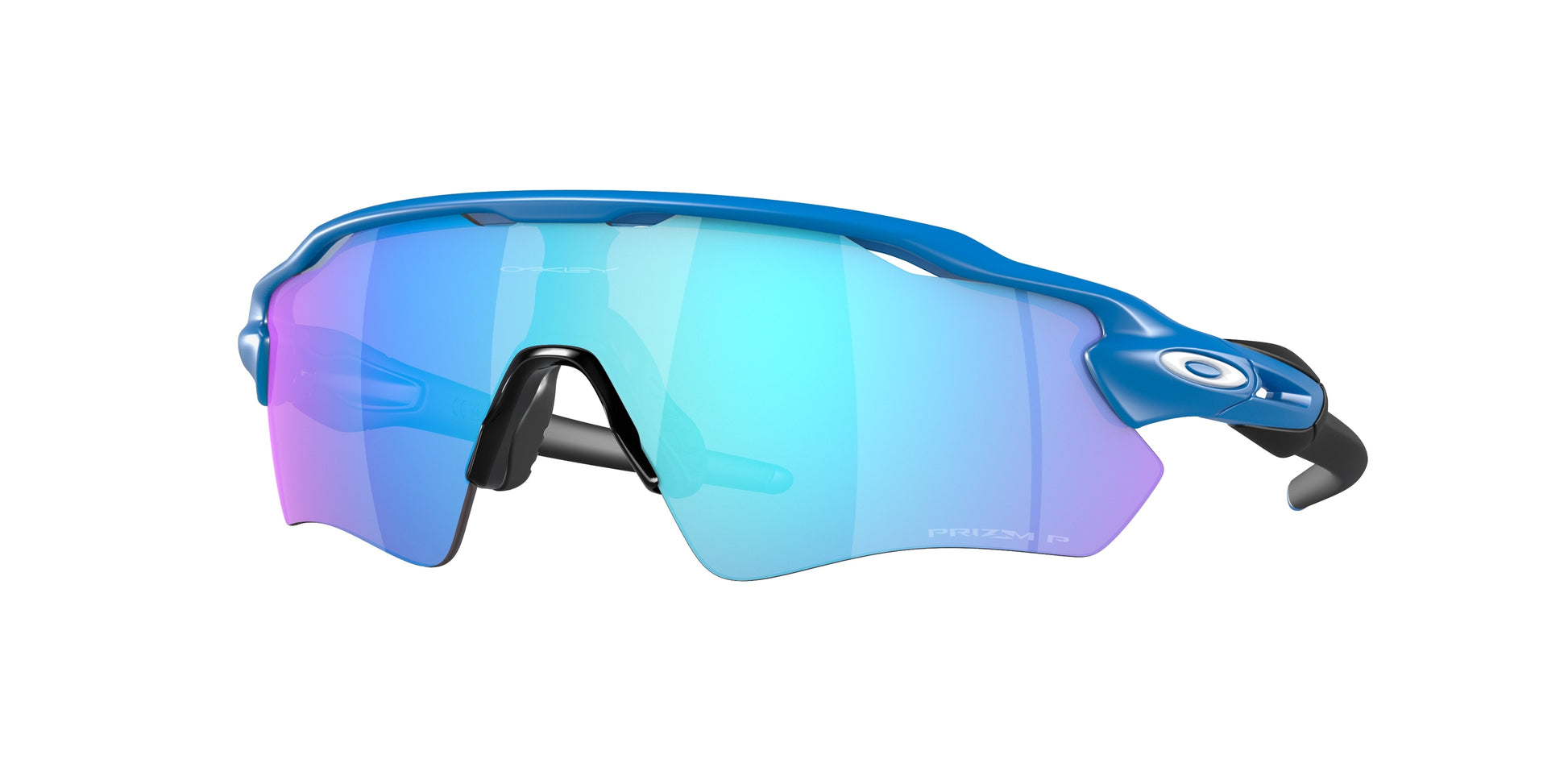 Oakley RADAR EV PATH OO9208 Shield Sunglasses  9208F1-Matte Sapphire 38-128-138 - Color Map Blue