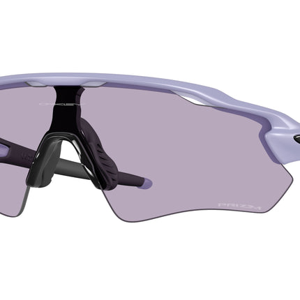 Oakley RADAR EV PATH OO9208 Shield Sunglasses  9208F7-Matte Lilac 38-128-138 - Color Map Violet