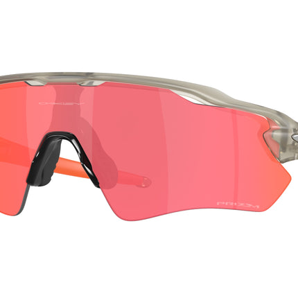 Oakley RADAR EV PATH OO9208 Shield Sunglasses  9208F8-Matte Grey Ink 38-128-138 - Color Map Grey