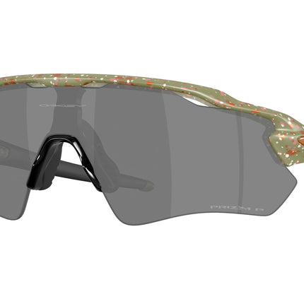 Oakley RADAR EV PATH OO9208 Shield Sunglasses  9208G1-Matte Fern Terrazzo 38-128-138 - Color Map Green