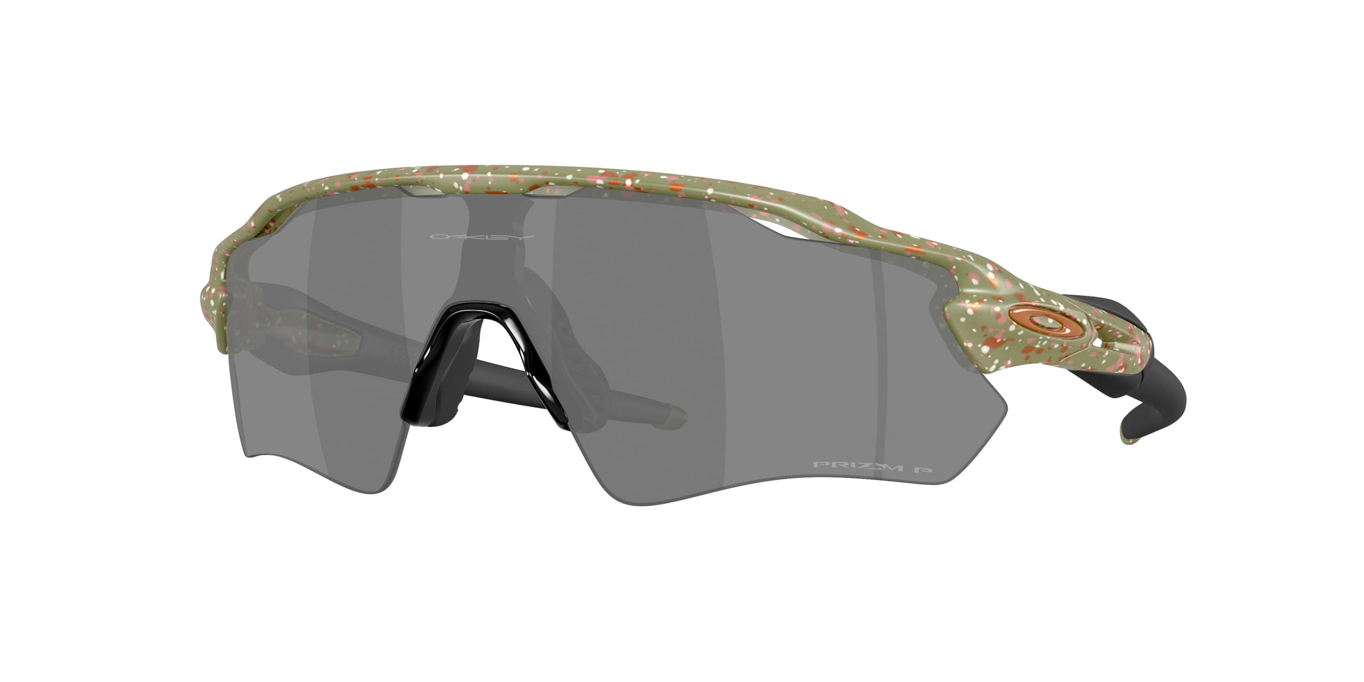 Oakley RADAR EV PATH OO9208 Shield Sunglasses  9208G1-Matte Fern Terrazzo 38-128-138 - Color Map Green