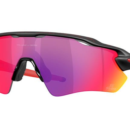 Oakley RADAR EV PATH OO9208 Shield Sunglasses  9208G2-100t Matte Black 38-128-138 - Color Map Black