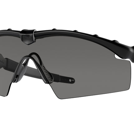 Oakley SI M FRAME 2.0 OO9213 Shield Sunglasses  921303-Matte Black 140-136-132 - Color Map Black