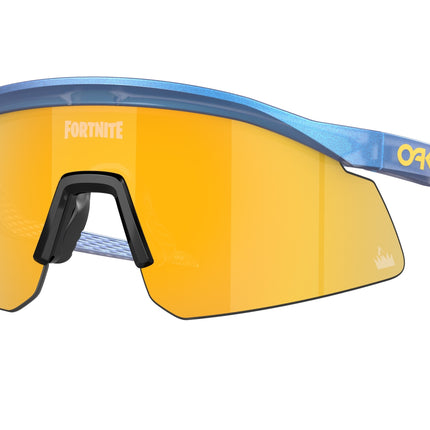 Oakley HYDRA OO9229 Shield Sunglasses  922918-Matte Cyan & Blue & Clear Shift 37-140-137 - Color Map Blue
