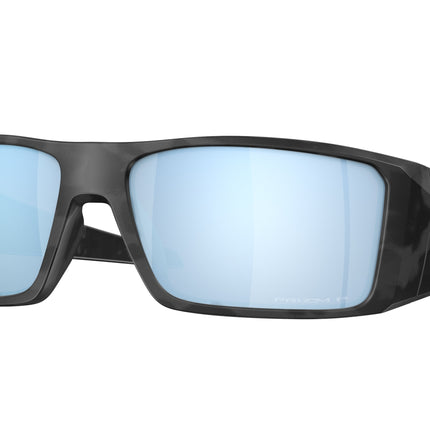 Oakley HELIOSTAT OO9231 Rectangle Sunglasses  923105-Matte Black Camo 61-129-16 - Color Map Grey