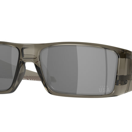 Oakley HELIOSTAT OO9231 Rectangle Sunglasses  923108-Grey Smoke 61-129-16 - Color Map Grey