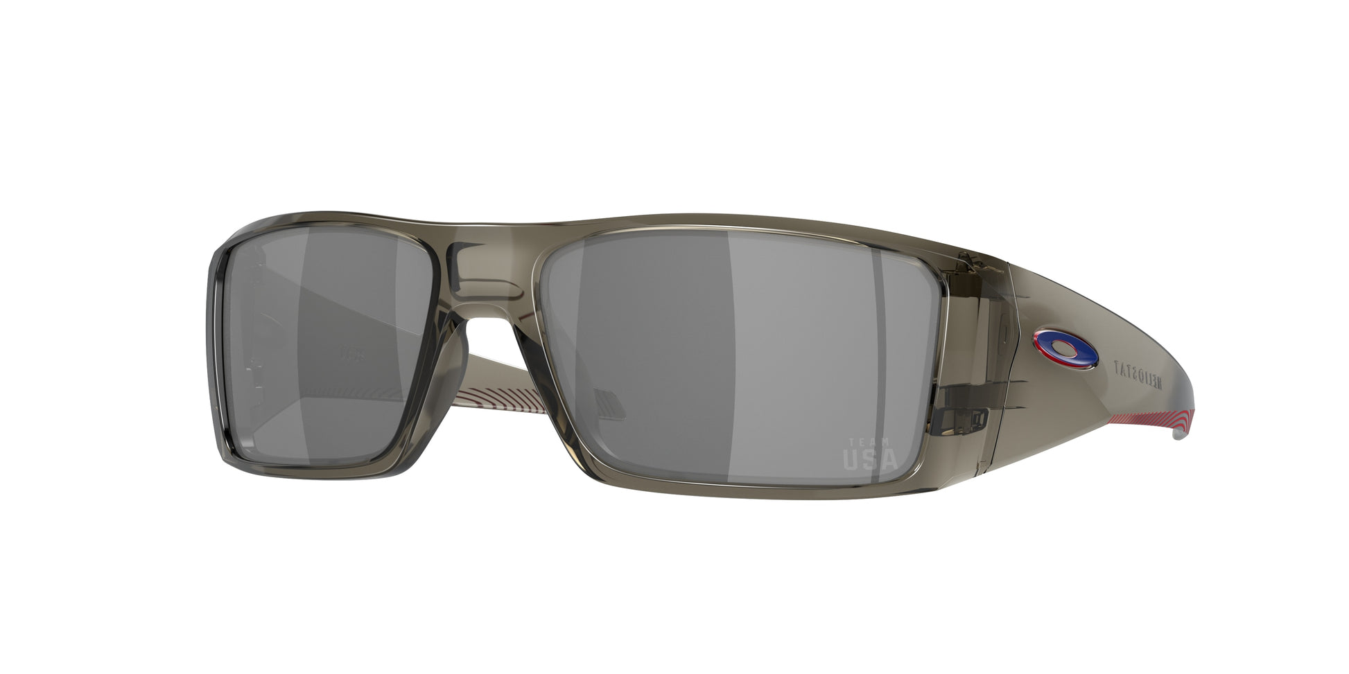 Oakley HELIOSTAT OO9231 Rectangle Sunglasses  923108-Grey Smoke 61-129-16 - Color Map Grey