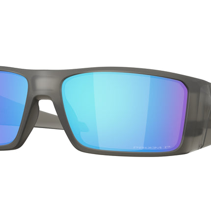 Oakley HELIOSTAT OO9231 Rectangle Sunglasses  923124-Matte Grey Smoke 61-129-16 - Color Map Grey