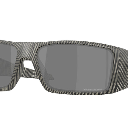 Oakley HELIOSTAT OO9231 Rectangle Sunglasses  923138-Matte Grey Ink Fingerprint 61-129-16 - Color Map Black