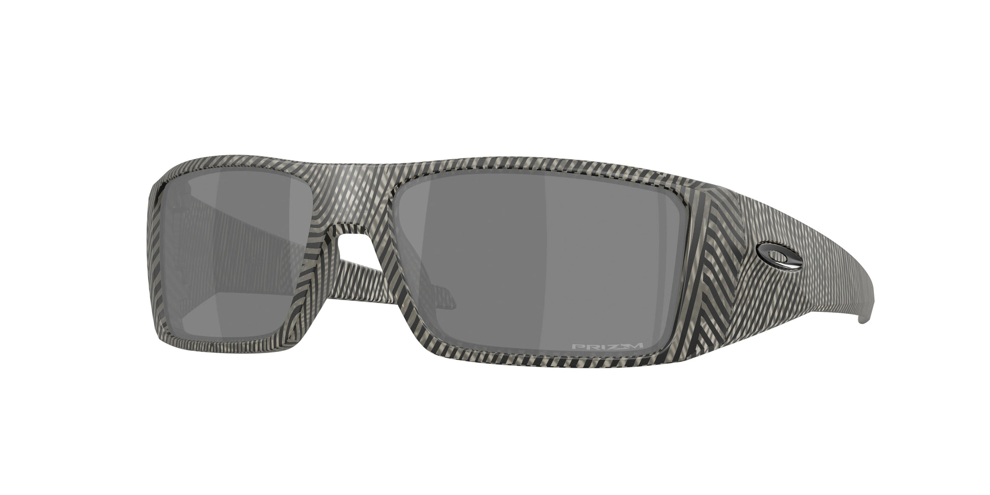 Oakley HELIOSTAT OO9231 Rectangle Sunglasses  923138-Matte Grey Ink Fingerprint 61-129-16 - Color Map Black