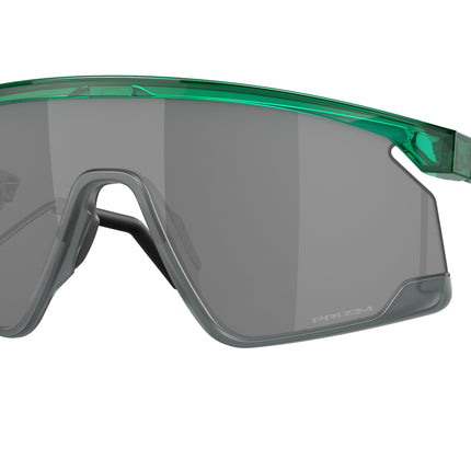 Oakley BXTR METAL OO9237 Shield Sunglasses  923705-Transparent Viridian 39-133-139 - Color Map Green