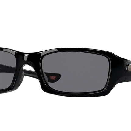 Oakley FIVES SQUARED OO9238 Rectangle Sunglasses  923804-Polished Black 54-133-20 - Color Map Black