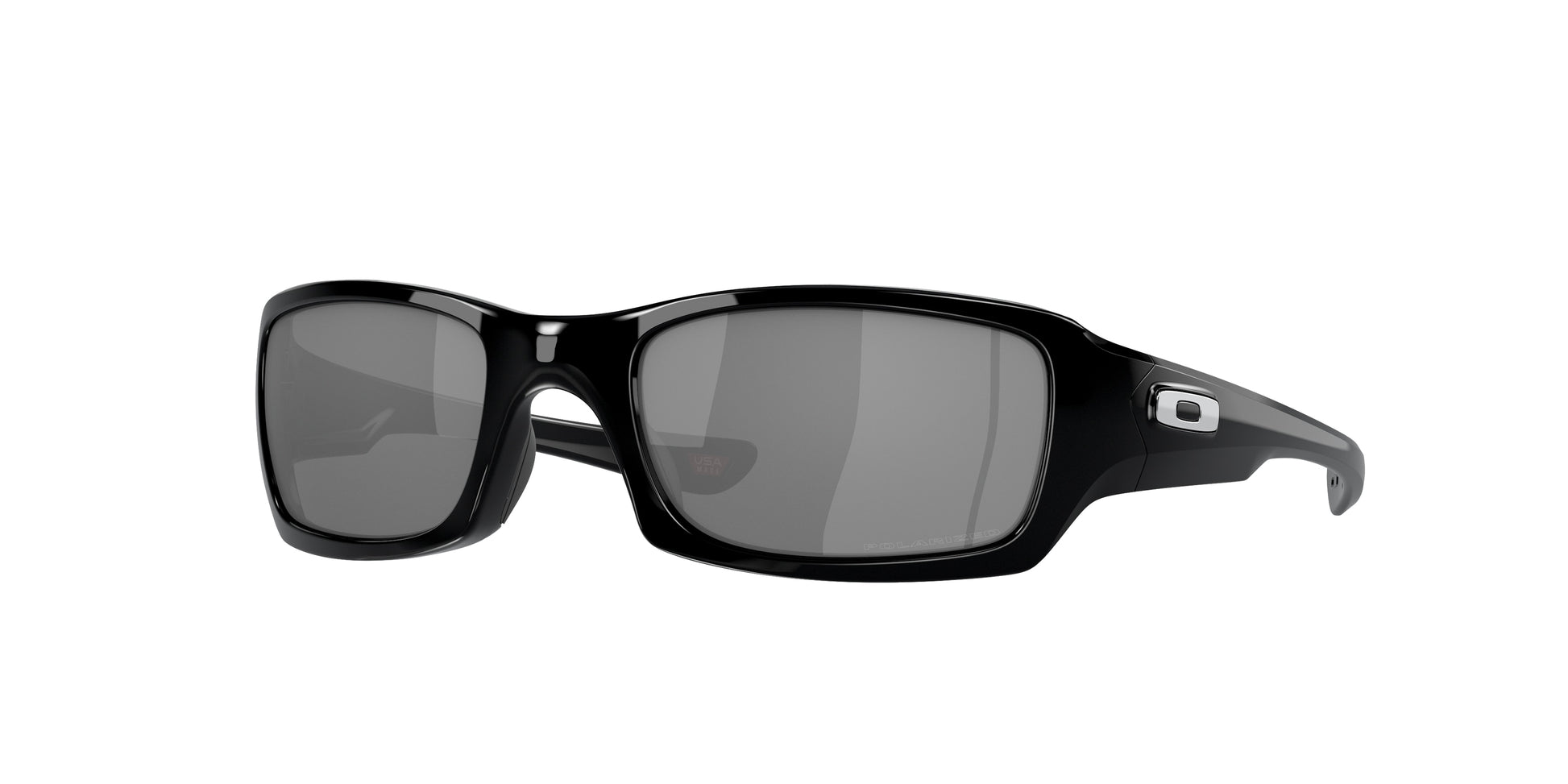 Oakley FIVES SQUARED OO9238 Rectangle Sunglasses  923806-Polished Black 54-133-20 - Color Map Black