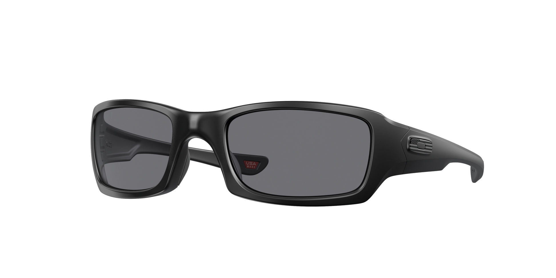 Oakley FIVES SQUARED OO9238 Rectangle Sunglasses  923833-Matte Black 54-133-20 - Color Map Black