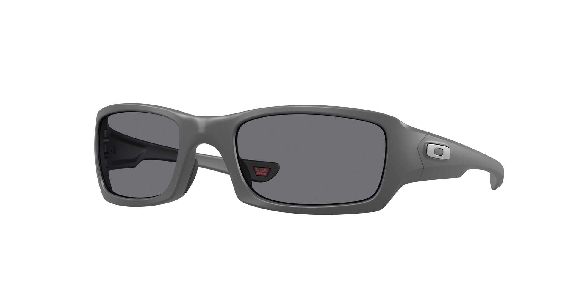 Oakley FIVES SQUARED OO9238 Rectangle Sunglasses  923838-Matte Carbon 54-133-20 - Color Map Grey
