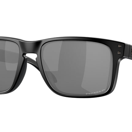 Oakley HOLBROOK (A) OO9244 Rectangle Sunglasses  924425-Matte Black 56-138-17 - Color Map Black
