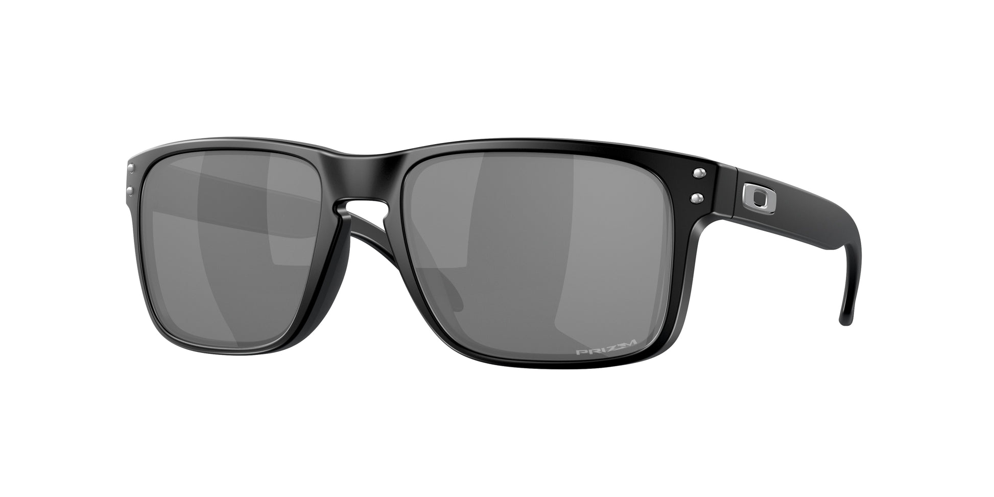 Oakley HOLBROOK (A) OO9244 Rectangle Sunglasses  924427-Matte Black 56-138-17 - Color Map Black