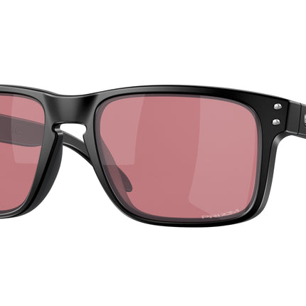 Oakley HOLBROOK (A) OO9244 Rectangle Sunglasses  924470-Matte Black 56-138-17 - Color Map Black