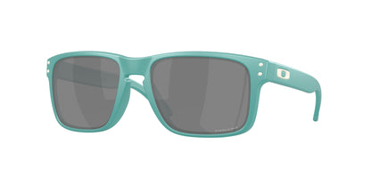 Oakley HOLBROOK (A) OO9244 Rectangle Sunglasses  924480-Matte Pacific 56-138-17 - Color Map Blue