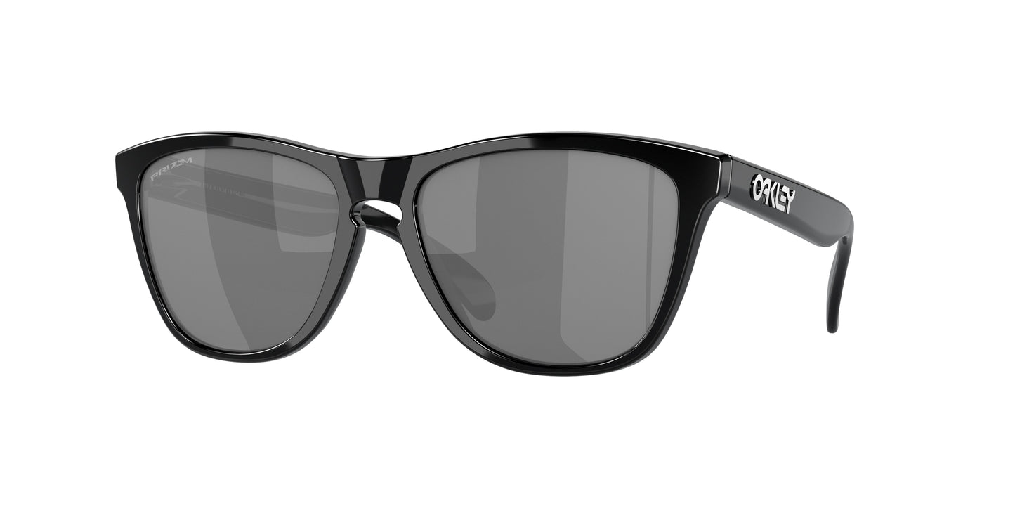 Oakley FROGSKINS (A) OO9245 Square Sunglasses  924562-Polished Black 55-138-17 - Color Map Black