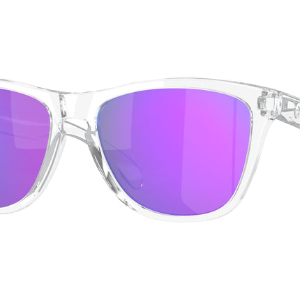 Oakley FROGSKINS (A) OO9245 Square Sunglasses  924596-Polished Clear 55-138-17 - Color Map Transparent