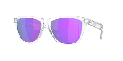 Oakley FROGSKINS (A) OO9245 Square Sunglasses  924596-Polished Clear 55-138-17 - Color Map Transparent