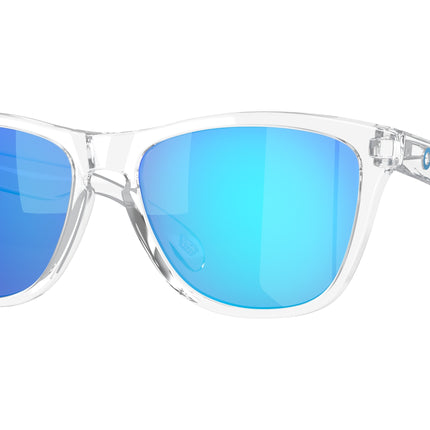 Oakley FROGSKINS (A) OO9245 Square Sunglasses  9245A7-Crystal Clear 55-138-17 - Color Map Transparent