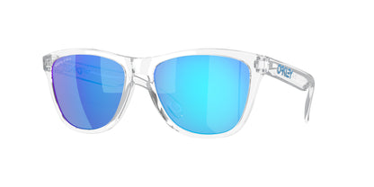 Oakley FROGSKINS (A) OO9245 Square Sunglasses  9245A7-Crystal Clear 55-138-17 - Color Map Transparent
