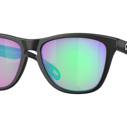 Oakley FROGSKINS (A) OO9245 Square Sunglasses  9245E4-Matte Black 55-138-17 - Color Map Black
