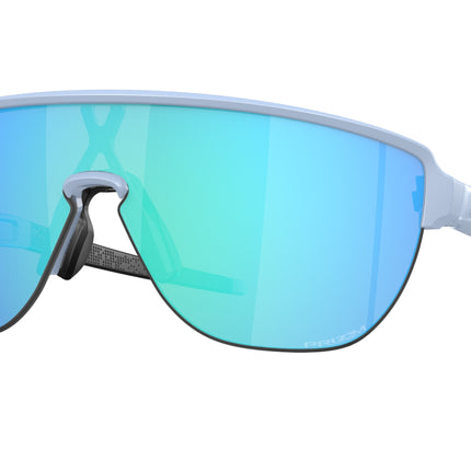 Oakley CORRIDOR OO9248 Shield Sunglasses  924805-Matte Stonewash 42-140-142 - Color Map Grey