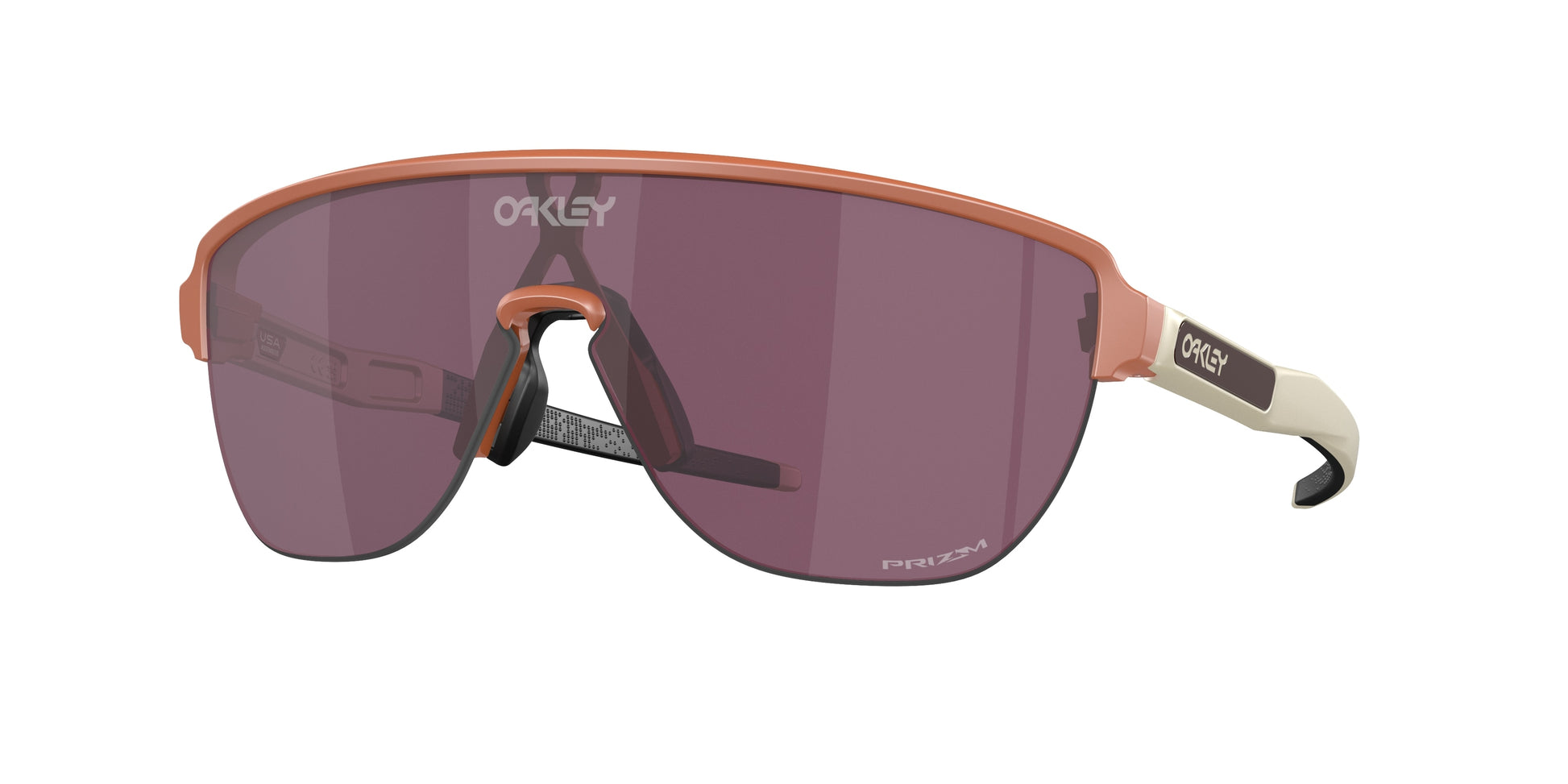 Oakley CORRIDOR OO9248 Shield Sunglasses  924813-Matte Ginger 42-140-142 - Color Map Brown
